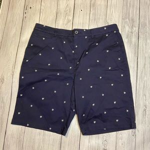 NWT Croft & Barrow Midrise Bermuda Shorts Size 18
